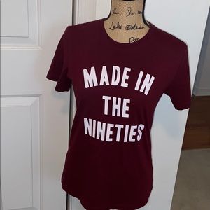 Forever 21 made in the nineties tee shirt